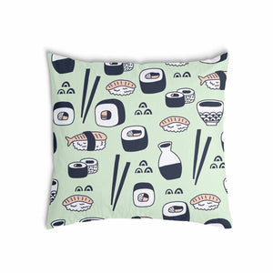 Gesundheitskissen Hellgrün mit Sushi