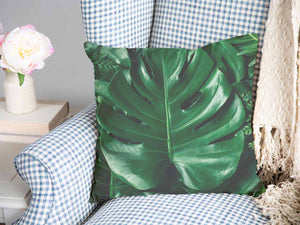 Gesundheitskissen mit Monstera Pflanze